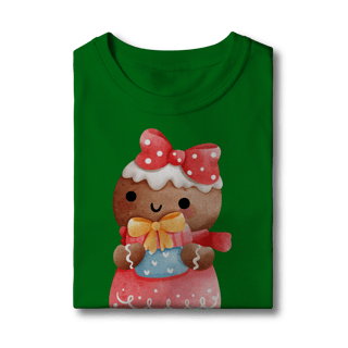 Nome do produto Camiseta Classic Infantil — Ginger Love Presente | Natal