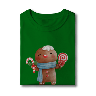 Nome do produto Camiseta Classic Infantil — Ginger Love Doces | Natal