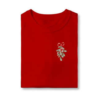 Nome do produto Camiseta Classic Infantil — Visco de Natal 