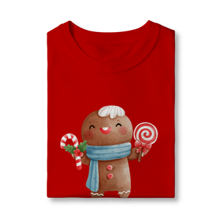 Nome do produto Camiseta Classic Infantil — Ginger Love Doces | Natal