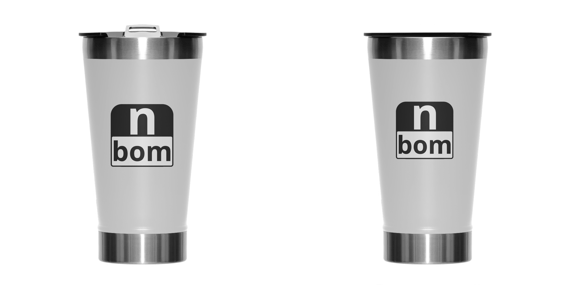 Copo Térmico Negro Bom – Sua Bebida na Temperatura Certa, Seu Estilo em Cada Detalhe