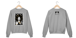 Nome do produto Moletom Prime Fechado Feminino Negro Bom – Conforto, Estilo e Atitude em Cada Detalhe