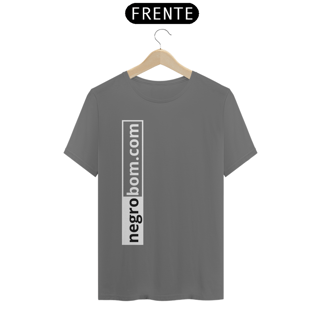 T-Shirt Estonada Negro Bom – Estilo Vintage, Atitude Atual