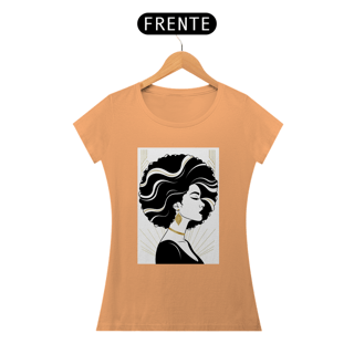 Nome do produto Baby Long Estonada Feminina Negro Bom – Força, Estilo e Identidade em Cada Detalhe