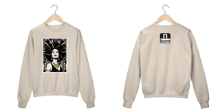 Nome do produto Moletom Prime Fechado Feminino Negro Bom – Conforto, Estilo e Atitude em Cada Detalhe