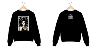 Moletom Prime Fechado Feminino Negro Bom – Conforto, Estilo e Atitude em Cada Detalhe