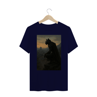 Nome do produto Camiseta Yterbiun – Gato Guerreiro nas Sombras