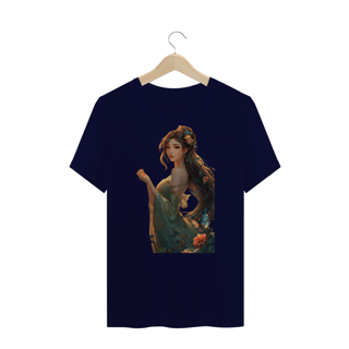 Nome do produto Camiseta Branca Yterbiun – Musa Oriental