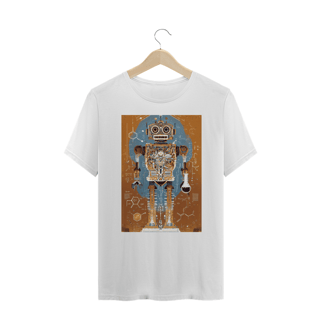 Nome do produto Camiseta Nerd Robô Mecânico