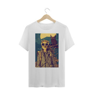 Nome do produto Camiseta Nerd Astronauta Urbano colorida