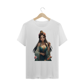 Nome do produto Camiseta Yterbiun – Musa Oriental | Arte Exclusiva