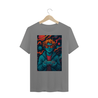 Nome do produto Camiseta Nerd Gamer Cósmico