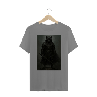 Nome do produto Camiseta Cavaleiro Gato Sombrio