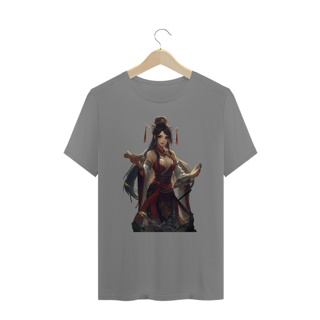 Nome do produto Camiseta Yterbiun – Guerreira Oriental | Arte Exclusiva