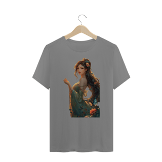 Nome do produto Camiseta Branca Yterbiun – Musa Oriental