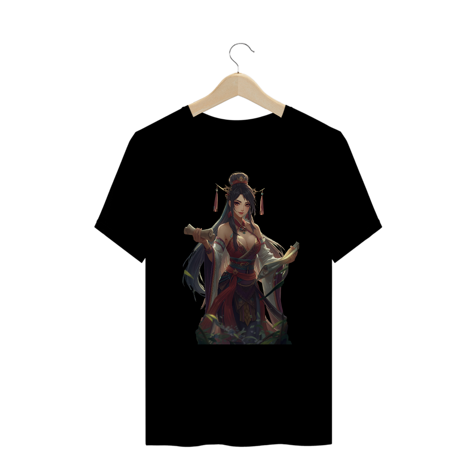 Camiseta Yterbiun – Guerreira Oriental | Arte Exclusiva