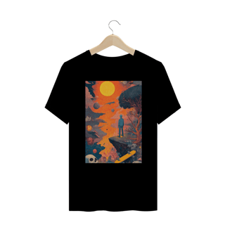 Camiseta Nerd Cósmica Yterbiun – Viagem Entre Mundos