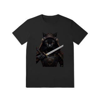 Nome do produto Camiseta Branca - Saga dos Felinos Guerreiros
