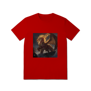 Camiseta Yterbiun Dragão Flamejante – Edição Épica