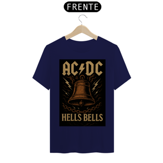 Nome do produto Camiseta AC/DC - Hells Bells - Estampa Clássica do Sino