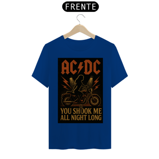 Nome do produto .Camiseta AC/DC You Shook Me - Estampa Vintage
