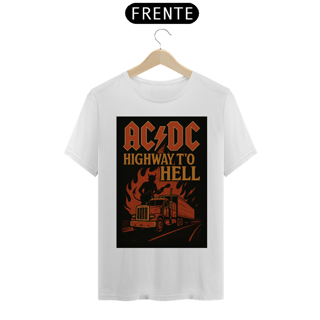Camiseta AC/DC - Highway to Hell: A Fúria do Rock na Estrada