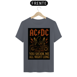 Nome do produto .Camiseta AC/DC You Shook Me - Estampa Vintage
