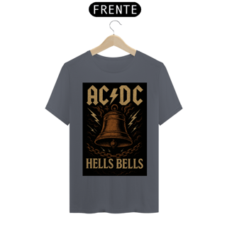 Nome do produto Camiseta AC/DC - Hells Bells - Estampa Clássica do Sino