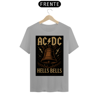 Nome do produto Camiseta AC/DC - Hells Bells - Estampa Clássica do Sino