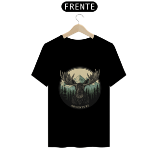 Camiseta Alce Na natureza selvagem