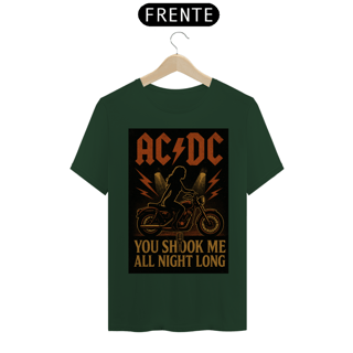 Nome do produto .Camiseta AC/DC You Shook Me - Estampa Vintage