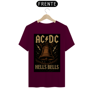 Nome do produto Camiseta AC/DC - Hells Bells - Estampa Clássica do Sino