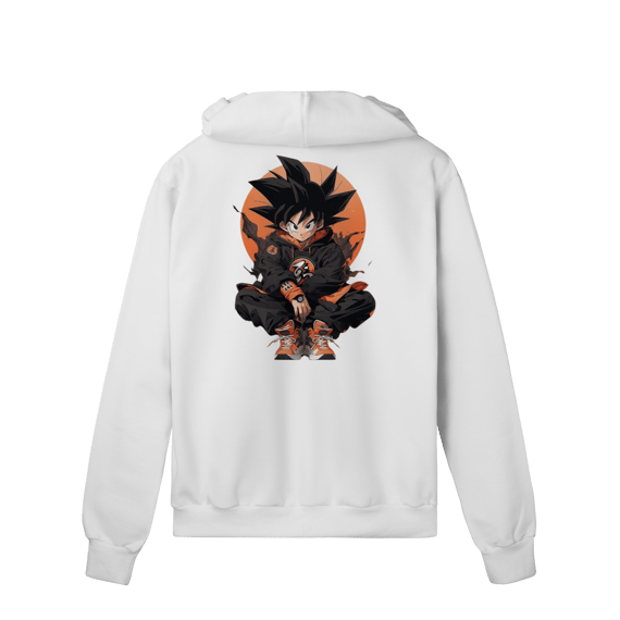 moletom Prime Com Ziper do goku