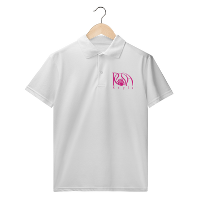 Camiseta Polo Rosa Style