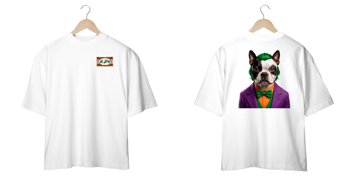 Nome do produto: Camiseta Oversized Joker