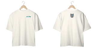 Nome do produto Camiseta Oversized efeito Bordado