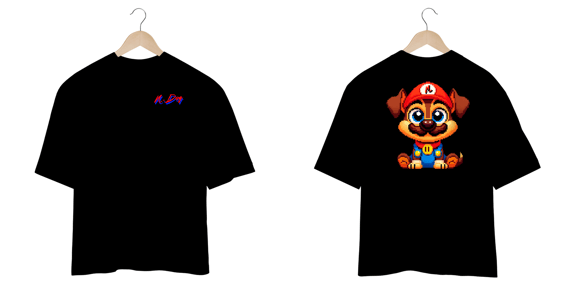 Camiseta Oversized Mario