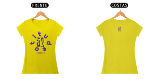 Nome do produto Camisa baby long classic LINHA POP ART FEMME