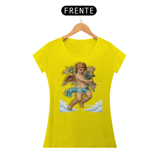 Nome do produto Camiseta baby long classic linha celestial angel
