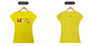 Nome do produto Camiseta baby long quality linha color life