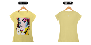 Nome do produto Camisa baby long estonada LINHA POP ART FEMME