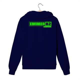 Nome do produto MOletom prime com ziper LINHA CLEAN WAY ESTAMPA VERDE