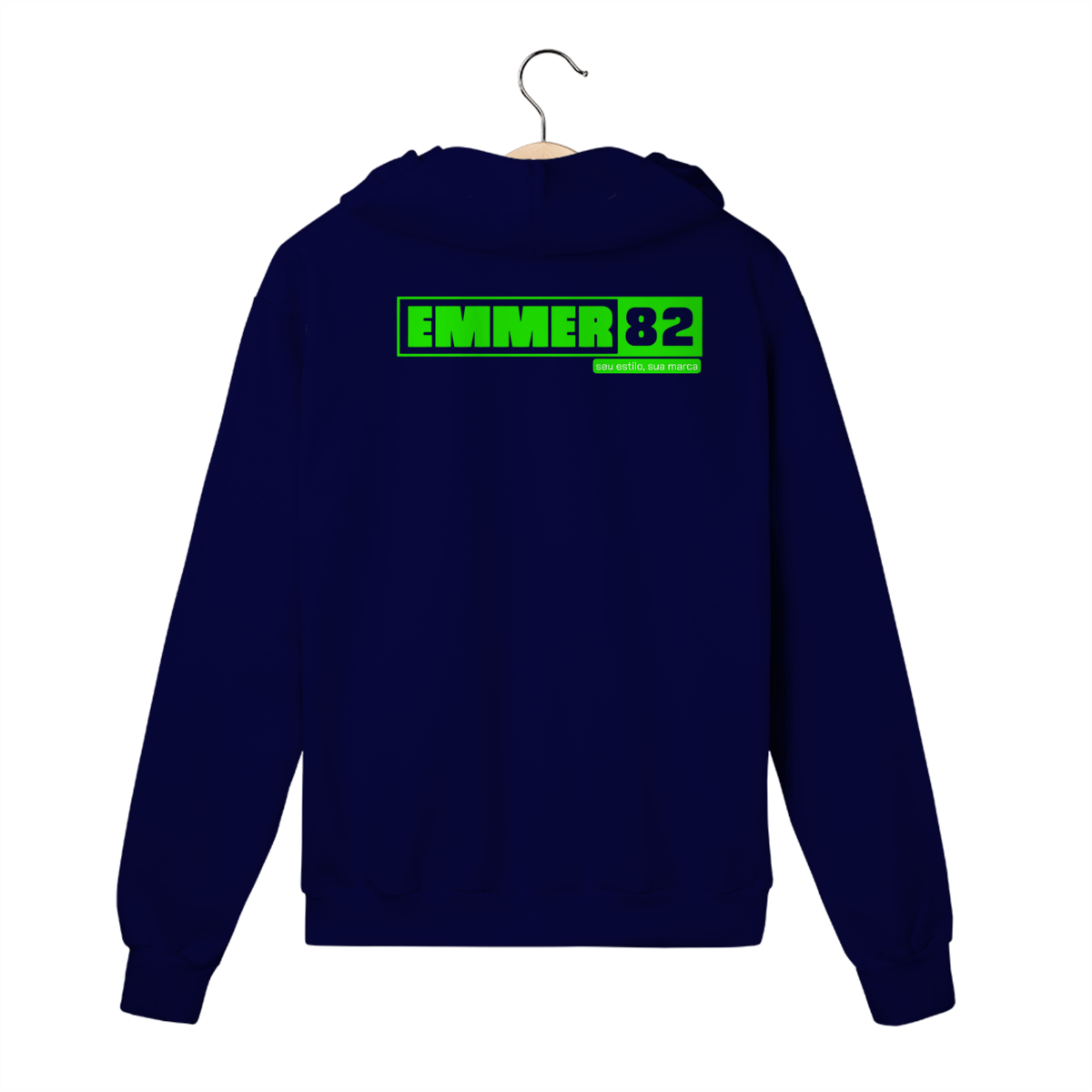 MOletom prime com ziper LINHA CLEAN WAY ESTAMPA VERDE Nome do produto: MOletom prime com ziper LINHA CLEAN WAY ESTAMPA VERDE