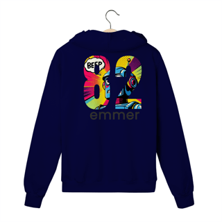 Nome do produto Moletom prime com ziper LINHA POP ART BEEP