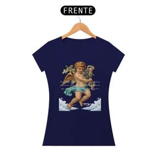 Nome do produto Camiseta baby long classic linha celestial angel
