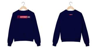 Nome do produto Moletom prime fechado linha new age estampa vermelha