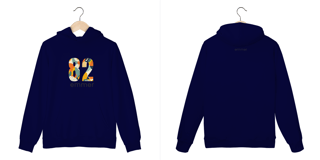 Nome do produto Moletom prime canguru linha aquarela number