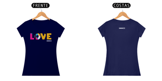 Nome do produto Camiseta baby long quality linha color life