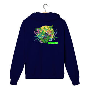 Nome do produto Moletom prime com ziper linha tucano