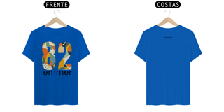 Nome do produto T-shirt quality linha aquarela number